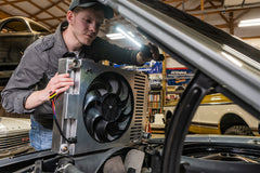 Proform Slim-Fit Radiator System, Universal, Ford Style, 19-inch Core, Manual Trans