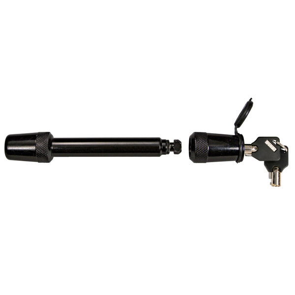 Trimax Locks Premium 5/8" Diameter X 31/2" Span Receiver Lock Wider Spanblack