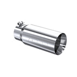 5" OD.. Dual Wall Straight. 4" Inlet. T304 Stainless Steel.
