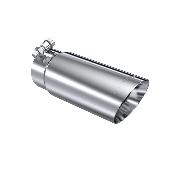 MBRP Tip. 3in. O.D. Dual Wall Angled End 3in. inlet 12in. length. T304 Stainless.