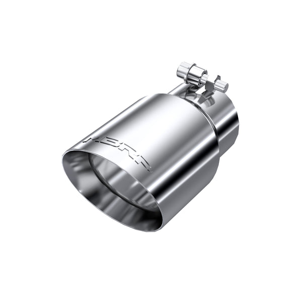 MBRP Tip. 4in. O.D.. Dual Wall Angled. 3in. inlet. 8in. length. T304.