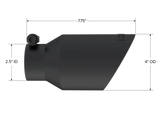 MBRP Exhaust Tip — 4" (MBRT5123BLK) - image 3