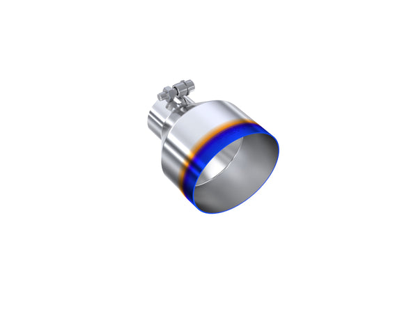 MBRP Tip. 5in. OD Out. 2.5in. ID. 6.5in Length. Single Wall. BE T304