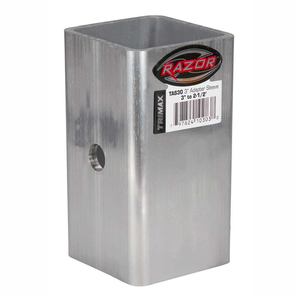 Trimax Locks Hitch Adapter Sleeve Converts All 3" Receivers To 21/2" Receivers