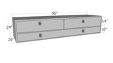Unique Truck Accessories Tool Box — 96" (UNITB400-96D) - image 4
