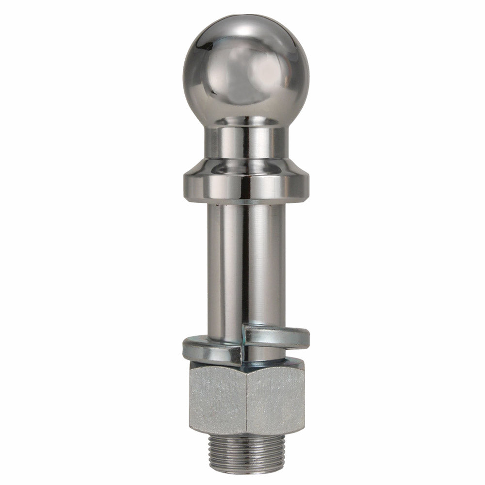 Trimax Locks 2" Tow Ball Chrome For Razor Max HD Aluminum Hitch