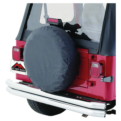 RT Offroad Spare Tire Cover, 33-35 in. — for select Jeep vehicles (TC333535)