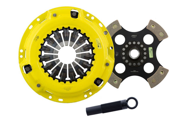 Advanced Clutch Ensemble d'embrayage ACT Heavy Duty, disque de course à moyeu rigide 4 patins (TC8-HDR4)