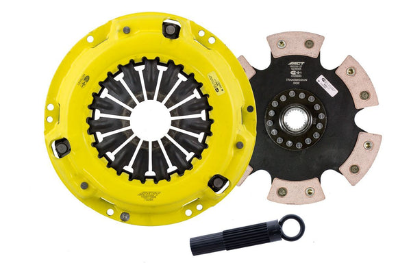 Advanced Clutch Ensemble d'embrayage ACT Extreme, disque de course à moyeu rigide 6 patins (TC8-XTR6)