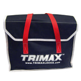 Trimax Locks Deluxe Wheel Chock Lock Keyed Alike 2 Packincludes Carrying Case