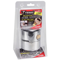 Trimax Locks Inhockey Puckin Internal Shackle Trailer Door Locks2Pack Keyed Alike