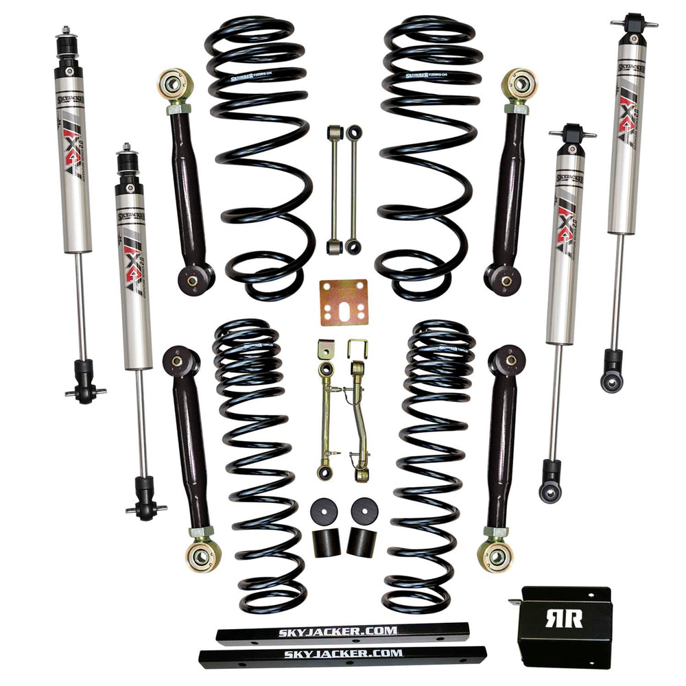 Skyjacker 2.5 in. Suspension Lift Kit With ADX M2.0 Aluminum Monotube Shocks. — Lower (TJ251K-SVX-XM)