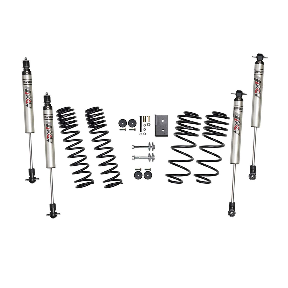 Skyjacker 2.5 in. Suspension Lift Kit With ADX M2.0 Aluminum Monotube Shocks. — Rear (TJ25BKXMLT)