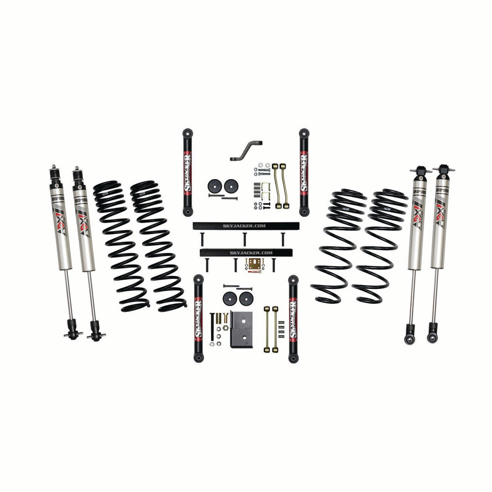 Skyjacker 4 in. Suspension Lift Kit With ADX M2.0 Aluminum Monotube Shocks. — Lower (TJ401BKXMLT)