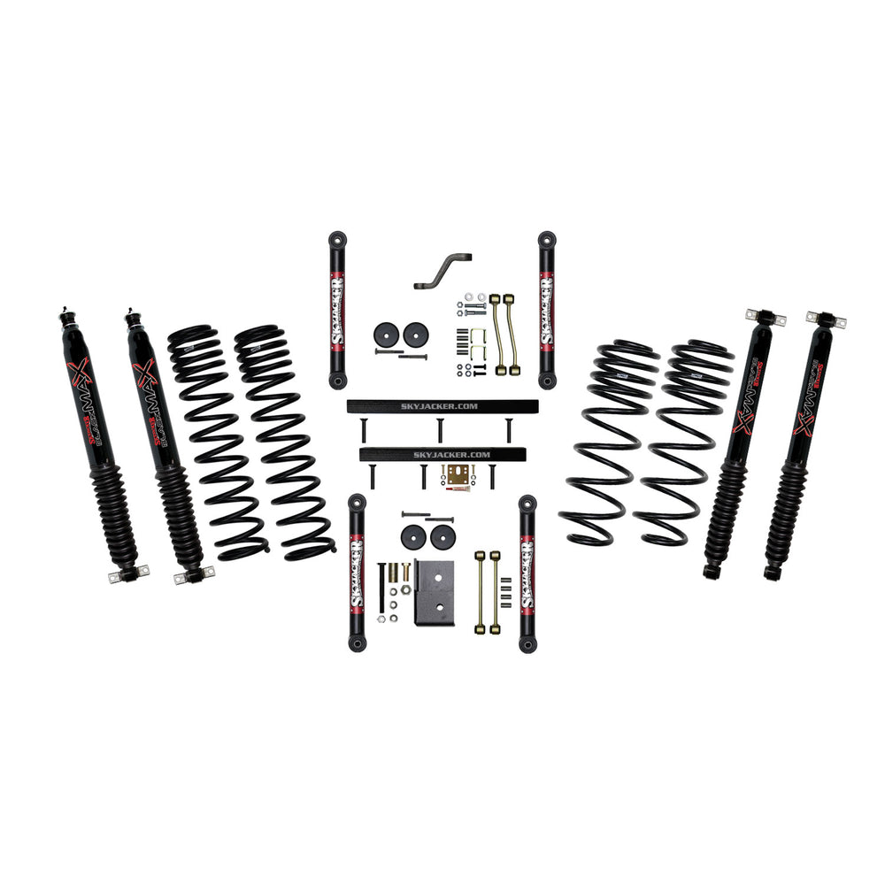 Skyjacker - Long Travel Series Suspension Lift Kit w/Shocks - TJ401BPBLT