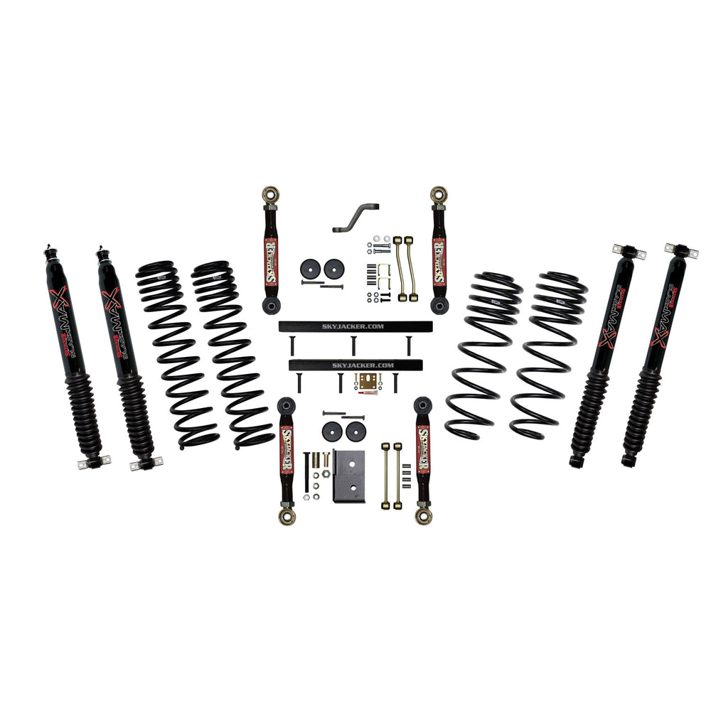 Skyjacker - Long Travel Series Suspension Lift Kit w/Shocks - TJ401BPBLTX