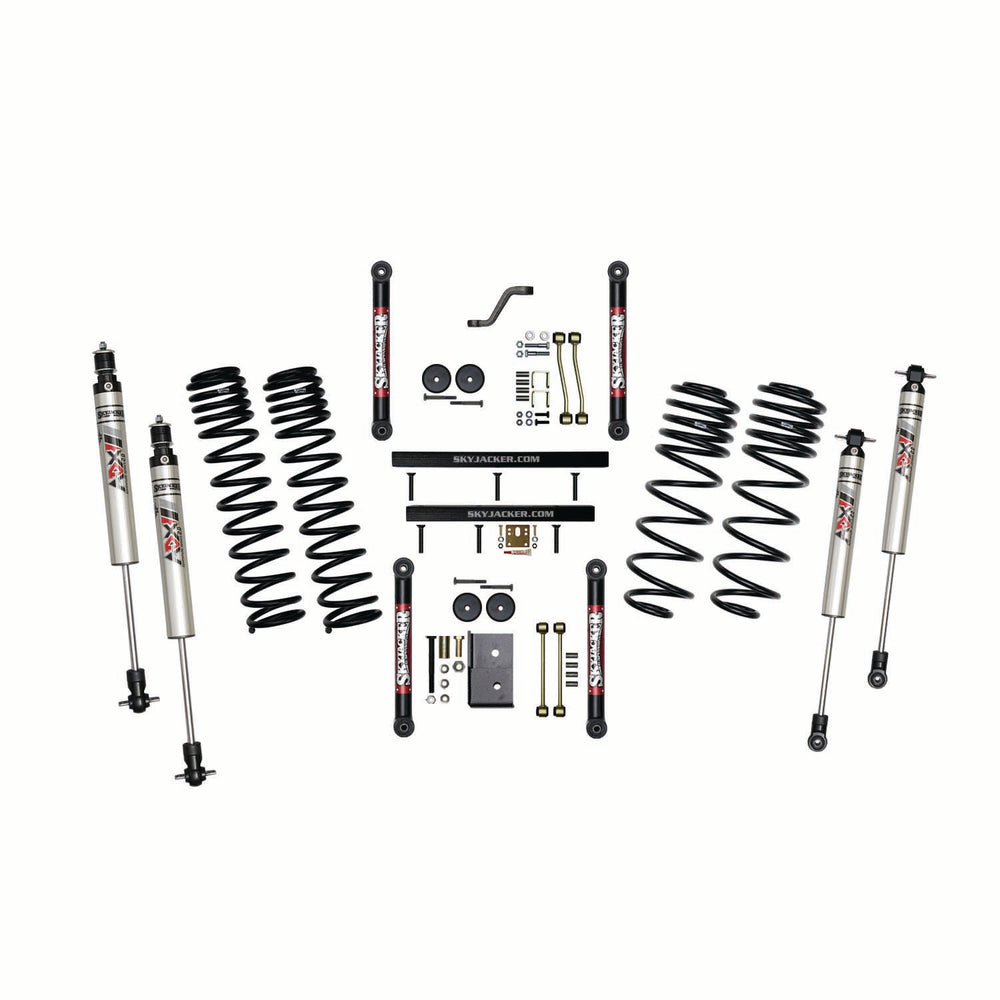 Skyjacker 4 in. Suspension Lift Kit With ADX M2.0 Aluminum Monotube Shocks. — Lower (TJ403BKXMLT)