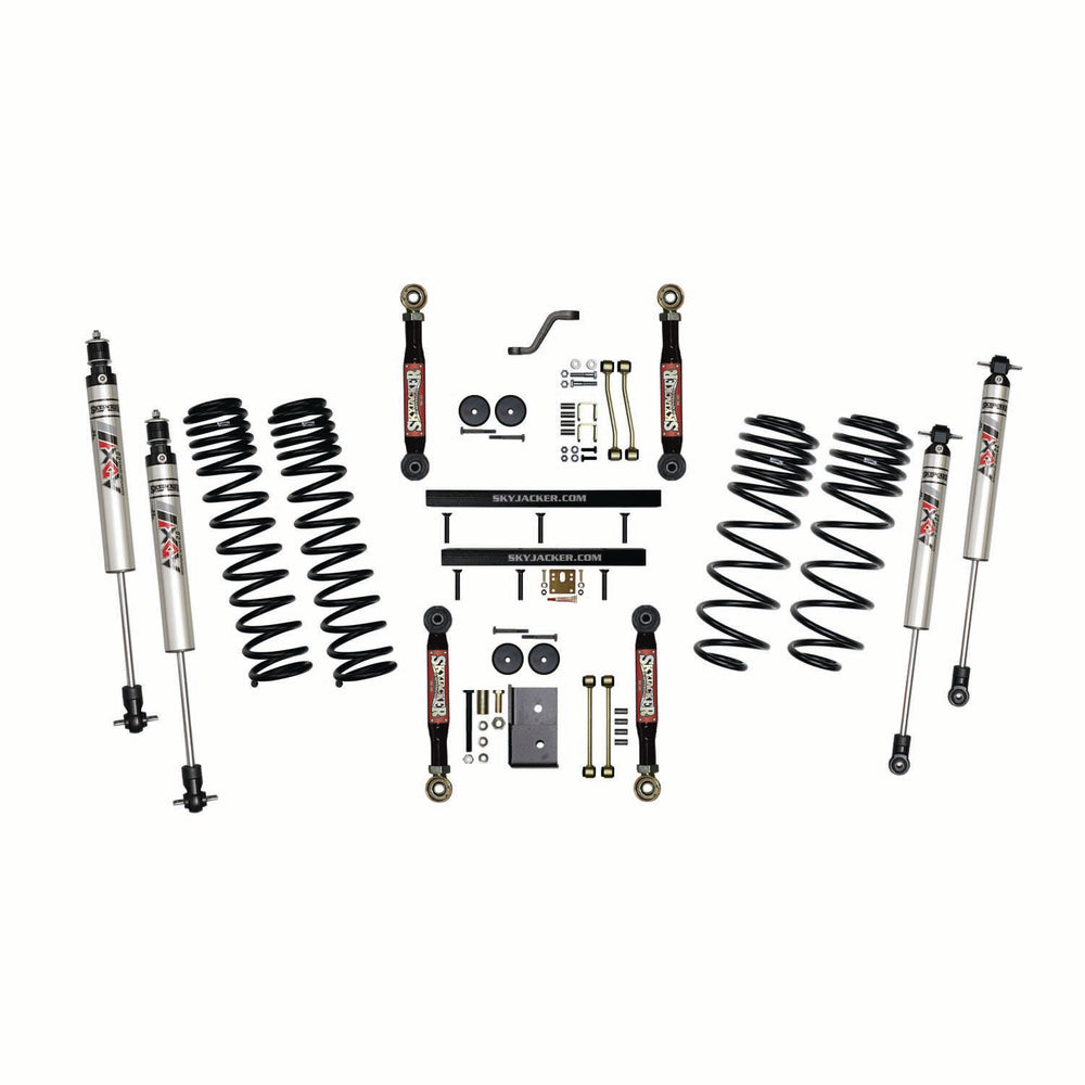 Skyjacker 4 in. Suspension Lift Kit With ADX M2.0 Aluminum Monotube Shocks. — Lower (TJ403BKXMLTX)