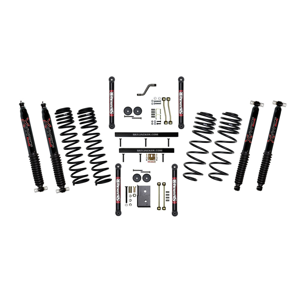 Skyjacker - Long Travel Series Suspension Lift Kit w/Shocks - TJ403BPBLT