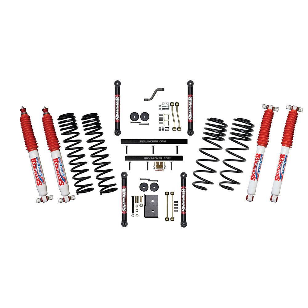 Skyjacker - Long Travel Series Suspension Lift Kit w/Shocks - TJ403BPNLT