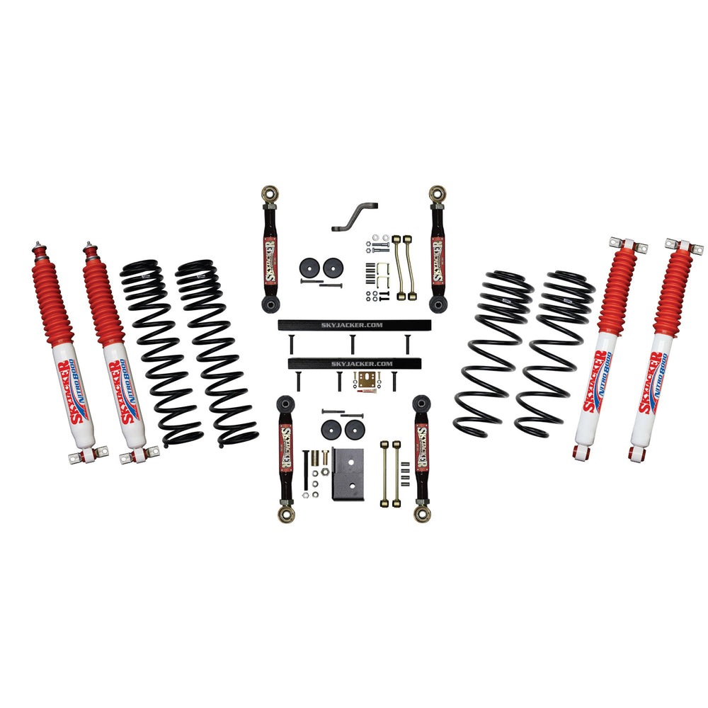 Skyjacker - Long Travel Series Suspension Lift Kit w/Shocks - TJ403BPNLTX