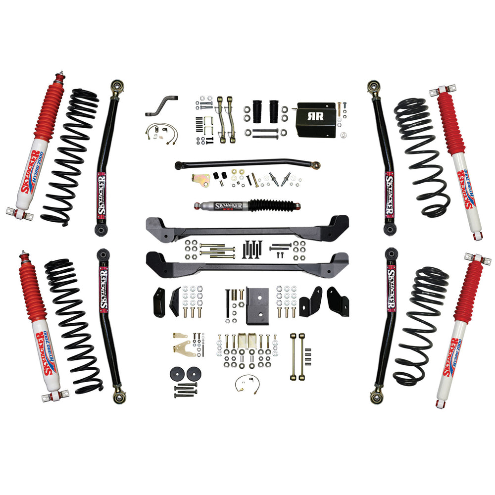 Skyjacker - Long Arm Suspension Lift Kit w/ Shocks - TJ60RR1LTK-H