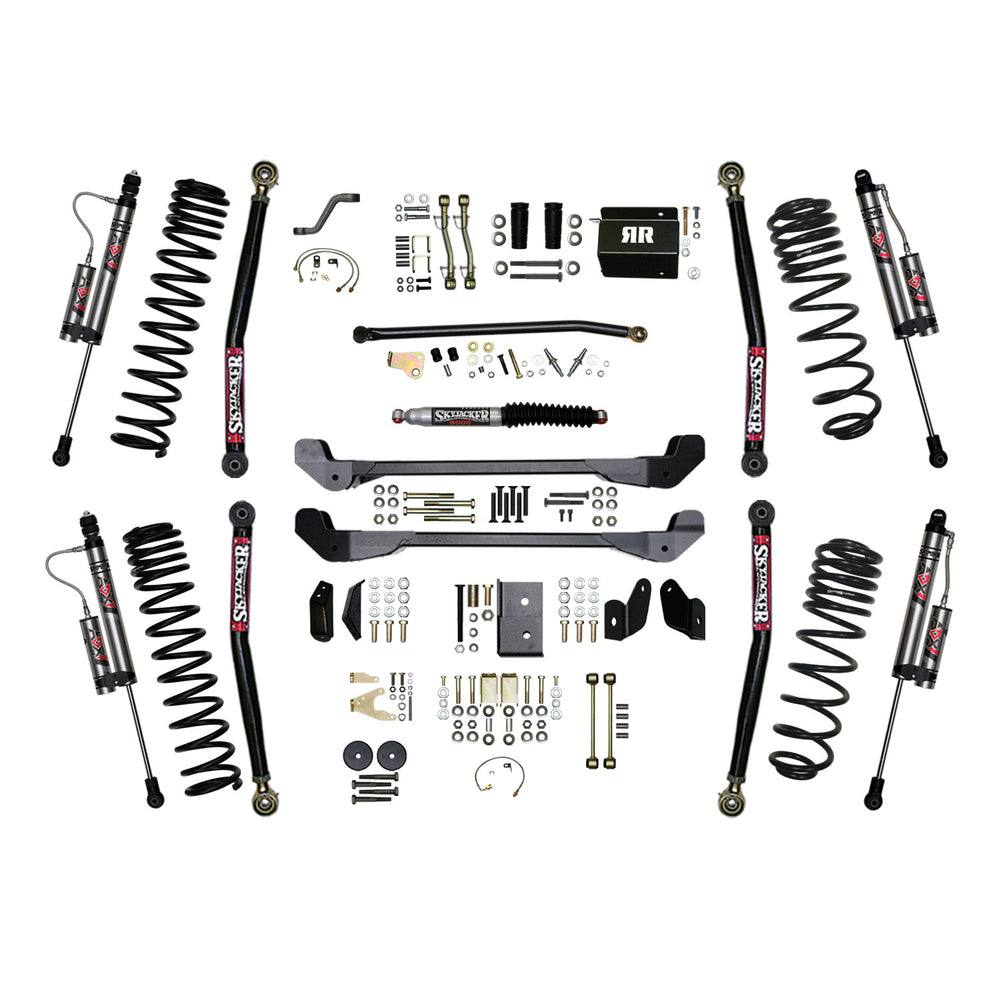 Skyjacker - 6 in. Suspension Lift System With ADX 2.0 Remote Reservoir Shocks. - TJ60RR1LTK-X