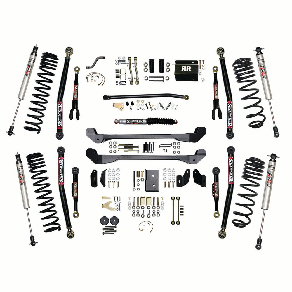 Skyjacker 6 in. Suspension Lift Kit With ADX M2.0 Aluminum Monotube Shocks. — Front (TJ60RR2LTK-XM)