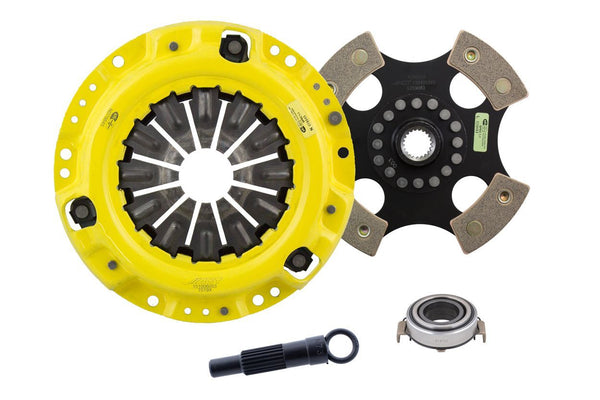 Advanced Clutch Ensemble d'embrayage ACT Extreme, disque de course à moyeu rigide 4 patins (TL3-XTR4)