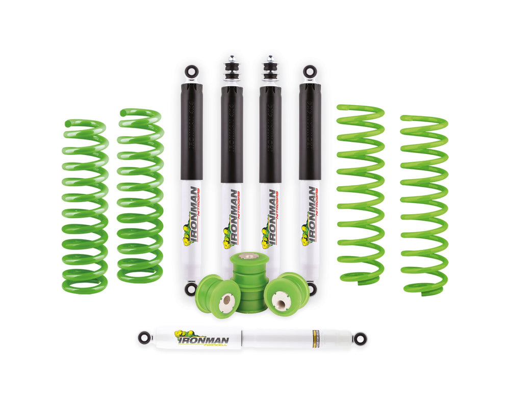 Ironman 4x4 - 2" Nitro Gas Suspension Lift Kit — 1998-2007 LHD Toyota Land Cruiser 105 Series (TOY024BAKG2S1)