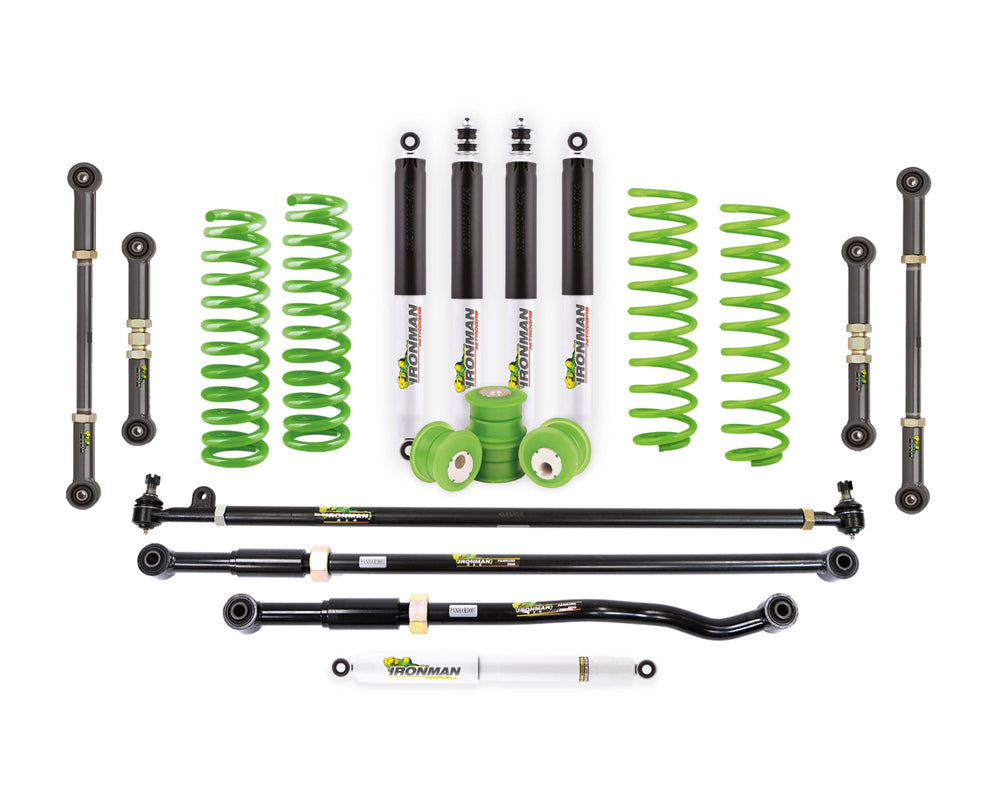 Ironman 4x4 Toyota 105 Series Land Cruiser Nitro Gas 2" Suspension Lift Kit LHD - Stage 3 (TOY024BCKG2S3)