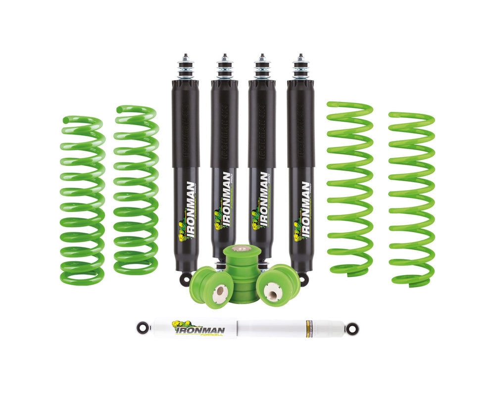 Ironman 4x4 Foam Cell Pro 2" Suspension Kit - Stage 1 — 1990-1997 Toyota Land Cruiser 80 Series (TOY024BDKPS1)
