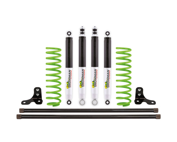 Ironman 4x4 Nitro Gas 2" Suspension Lift Kit - Stage 1 — 1998-2007 Toyota Land Cruiser 100 Series (TOY050BKGS1)