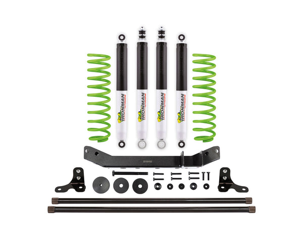 Ironman 4x4 Nitro Gas 2" Suspension Lift Kit - Stage 2 — 1998-2007 Toyota Land Cruiser 100 Series (TOY050BKGS2)
