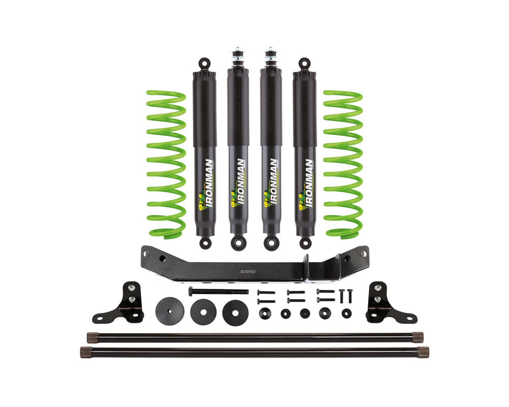 Ironman 4x4 Foam Cell Pro 2" Suspension Lift Kit - Stage 2 — 1998-2007 Toyota Land Cruiser 100 Series (TOY050BKPS2)