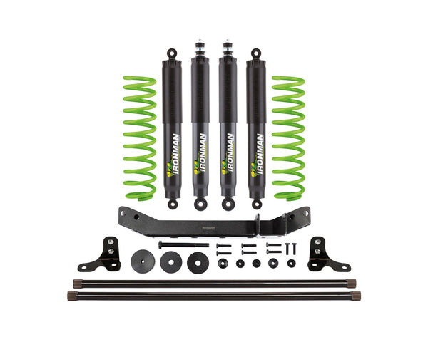Ironman 4x4 Foam Cell Pro 2" Suspension Lift Kit - Stage 2 — 1998-2007 Toyota Land Cruiser 100 Series (TOY050BKPS2)