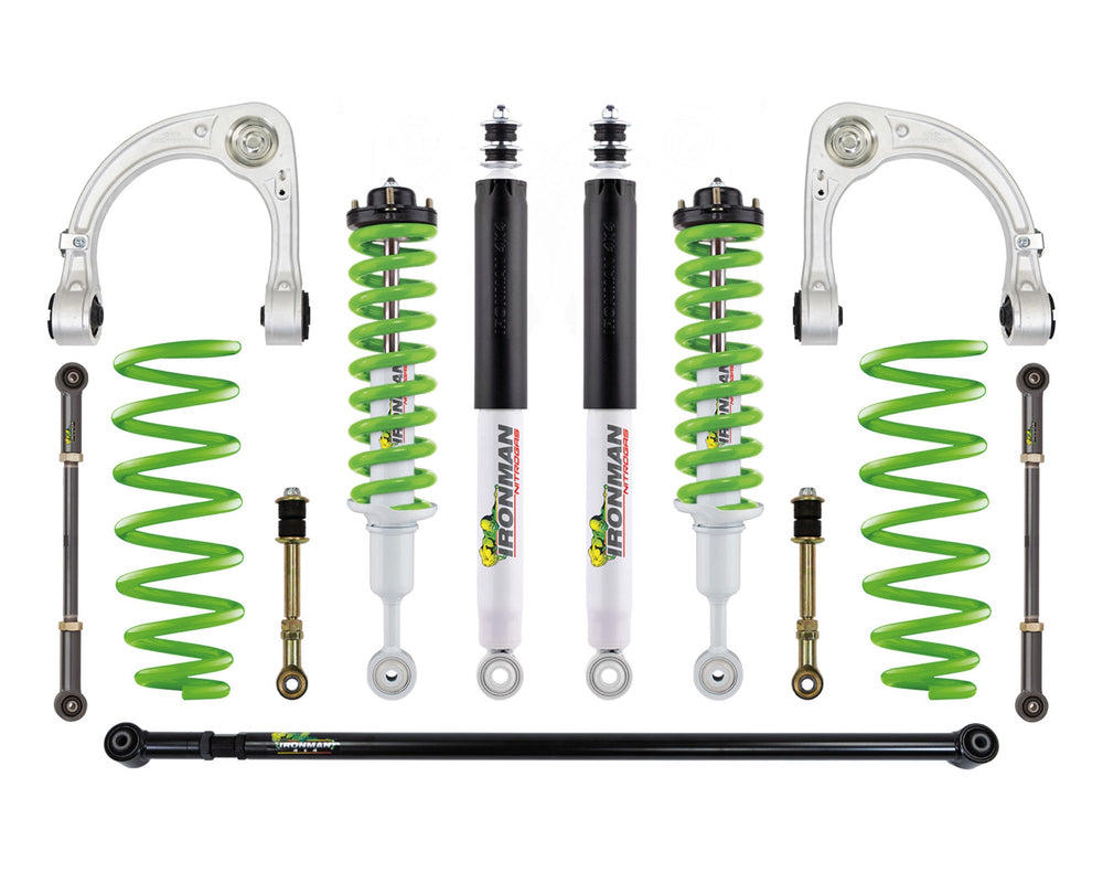 Ironman 4x4 - 2-3" Nitro Gas Suspension Lift Kit — 2007-2014 Toyota FJ Cruiser (TOY055AAKGS4P)