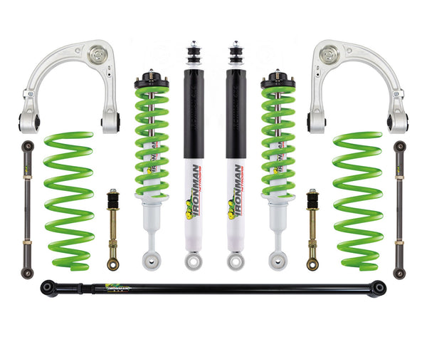 Ironman 4x4 - 2-3" Nitro Gas Suspension Lift Kit — 2007-2014 Toyota FJ Cruiser (TOY055AAKGS4P)