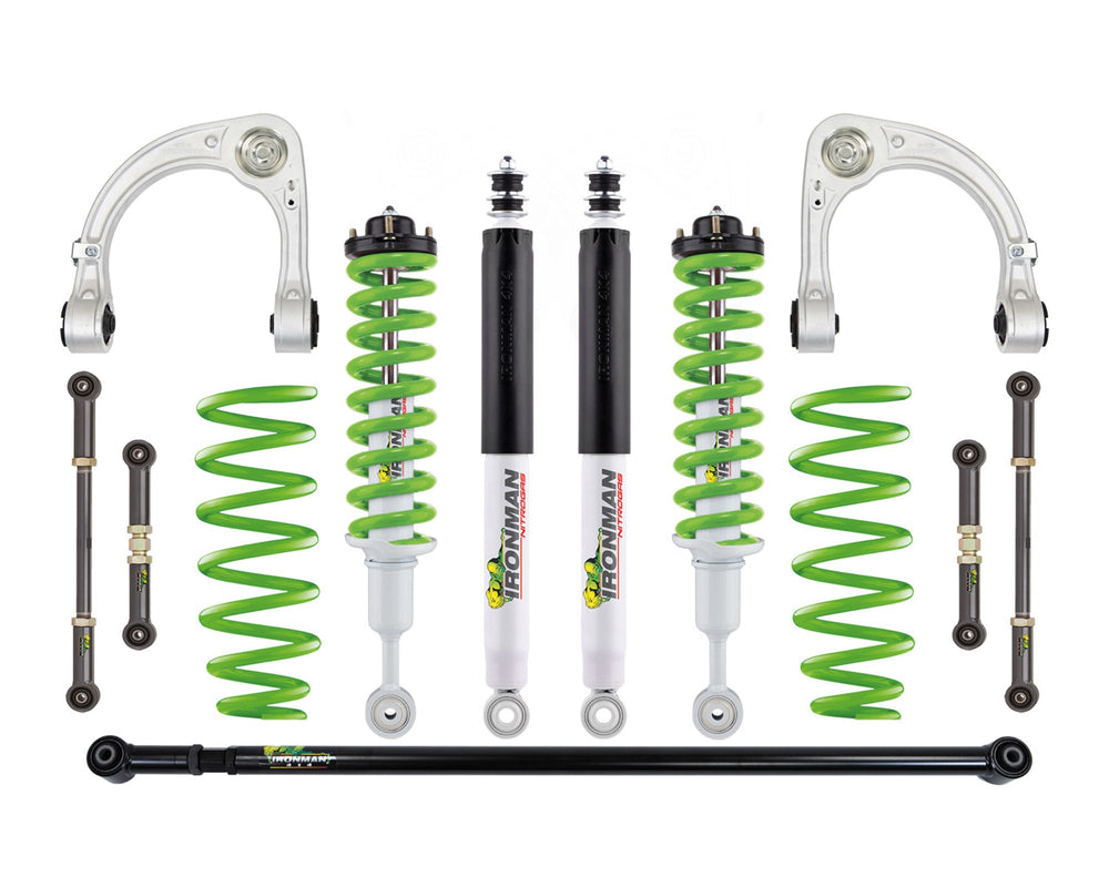 Ironman 4x4 Toyota 200 Series Land Cruiser 2" Nitro Gas Suspension Kit - Stage 3 (TOY063AAKGS3P)