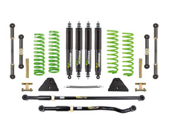Ironman 4x4 Foam Cell Pro 6" Suspension Kit LHD - Stage 2 — 1995-1997 LHD Lexus LX450 (TOY063BBKP1LS2 B)