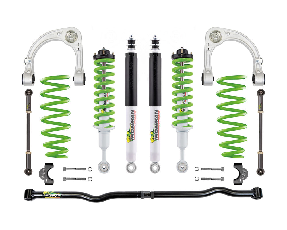 Ironman 4x4 2010+ Toyota 4RUNNER 2-3" Nitro Gas Suspension Kit with KDSS - Stage 3 (TOY065BCKG2S3P-KDSS)