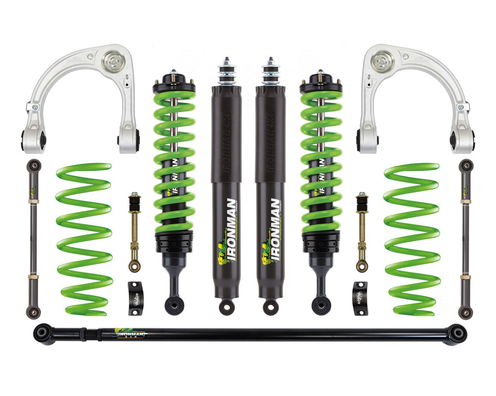 Ironman 4x4 2010+ Toyota 4RUNNER 2-3" Foam Cell Pro Suspension Kit Non-KDSS - Stage 4 (TOY065CBKPS4P)