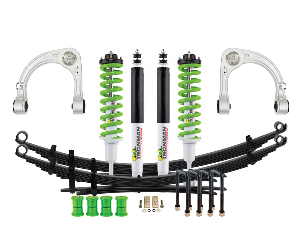 Ironman 4x4 2005+ Toyota Tacoma 2-3" Nitro Gas Suspension Kit - Stage 2 (TOY066ACKGS2P)
