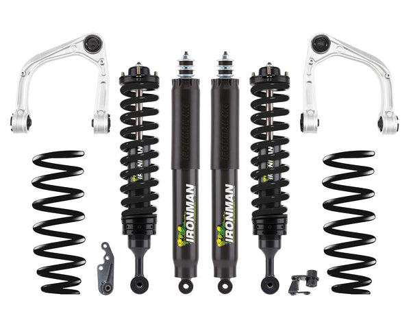 Ironman 4x4 Ensemble de rehaussement de suspension Foam Cell Pro, Stage 2 — 2022+ Toyota Tundra (TOY086CB1KPS2P-B)