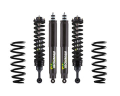 Ironman 4x4 Foam Cell Pro Prebuilt Front Coilovers Black 2" Lift Medium Load (0-110LBS) — 2023+ Toyota Sequoia (TOY088BCKP12S1P-B)