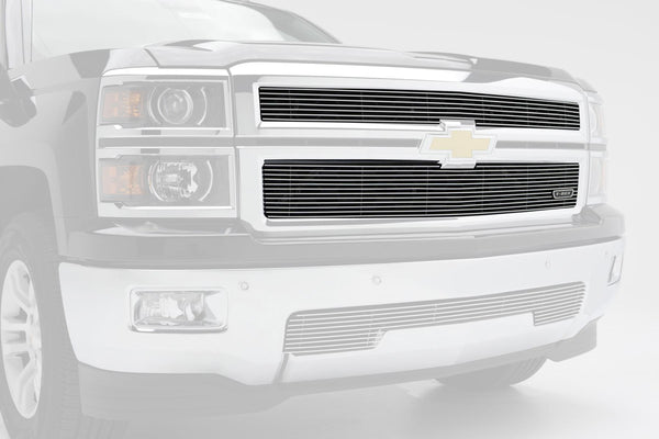 T-Rex Polished Billet Grille 2 Piece Overlay | 14-15 Silverado 1500