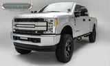 T-REX TORCH BLACK MESH LIGHTED LED GRILLE ; 17-19 SUPER DUTY ; BLACK MESH/BRUSHED TRIM ; INCLUDES HARNESS