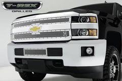 T-Rex X-Metal Stainless Mesh Bumper Insert - Silverado HD 15-19