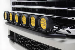 T-Rex Zroadz Front Bumper LED Kit with Six 4" Amber LED Pods | 19-24 Ram 2500/3500