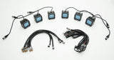 FRONT BUMPER LED FOG KIT 17-20 F150 RAPTOR W/6 3IN LED POD LIGHTS & WIRE HARNESS - T-REX
